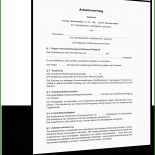 Einfacher Arbeitsvertrag Vorlage Kostenlos