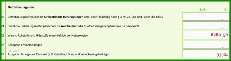 Einnahmen überschuss Rechnung Vorlage Elster