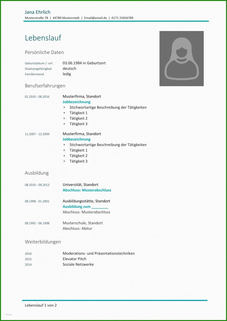 Elternbeirat Steckbrief Vorlage