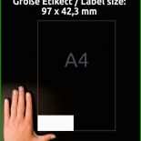 Etiketten Vorlage 4781