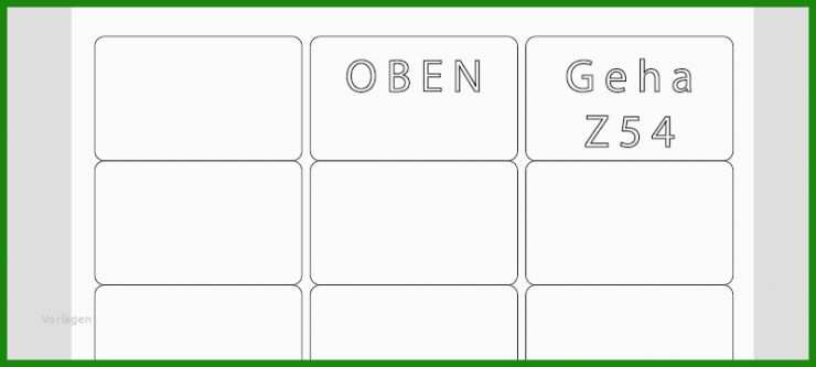Etiketten Vorlage L4760