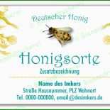 Etiketten Vorlagen Bienenhonig 11 Etiketten Vorlagen Bienenhonig