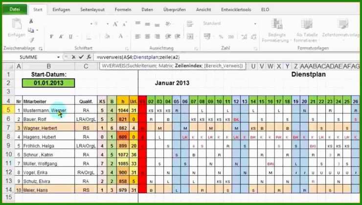 Excel Tabelle Rechnung Vorlage