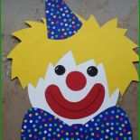 Fasching Basteln Vorlagen Clown