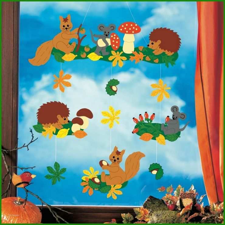 Fensterdeko Herbst Basteln Vorlagen 2 Fensterdeko Herbst Basteln Vorlagen