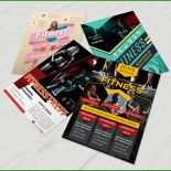 Fitness Flyer Vorlagen