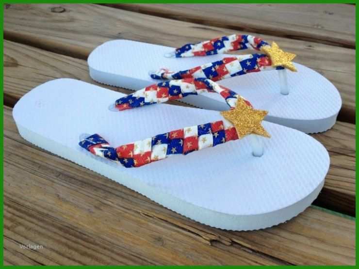 Flip Flop Einladung Basteln Vorlage
