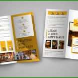 Flyer Dreiteilig Vorlage