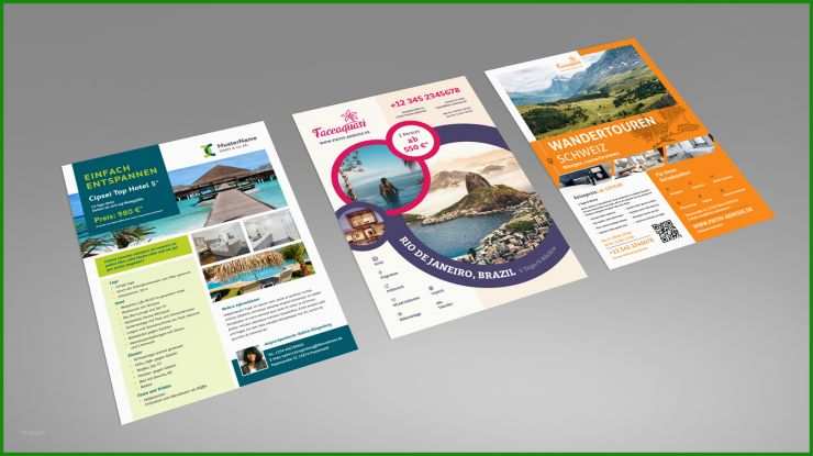 Flyer Für Bewerbung Vorlagen