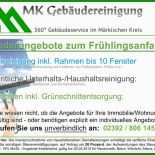 Flyer Gebäudereinigung Muster