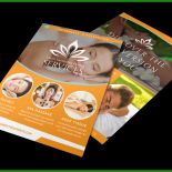 Flyer Vorlage Massage