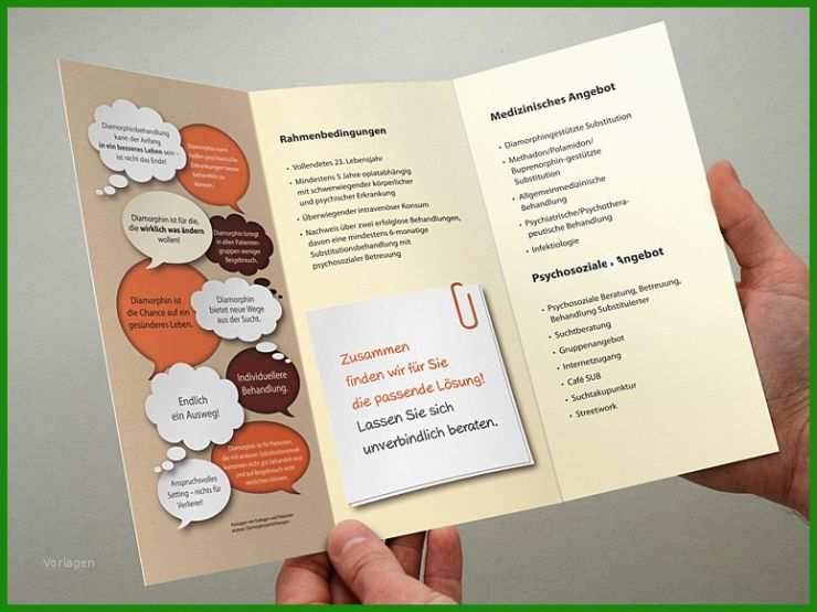 Flyer Vorlagen Praxis