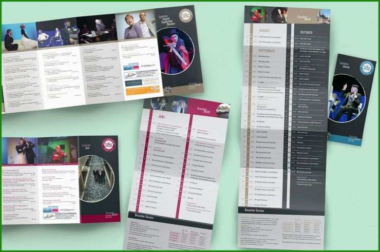 Flyer Vorlagen theater