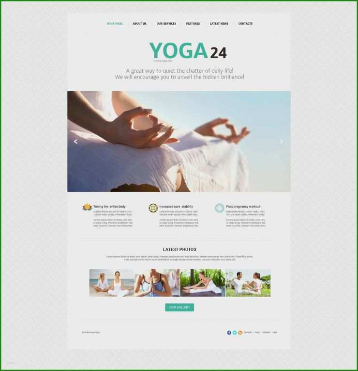 Flyer Vorlagen Yoga