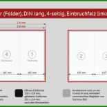 Flyer Wickelfalz Vorlage