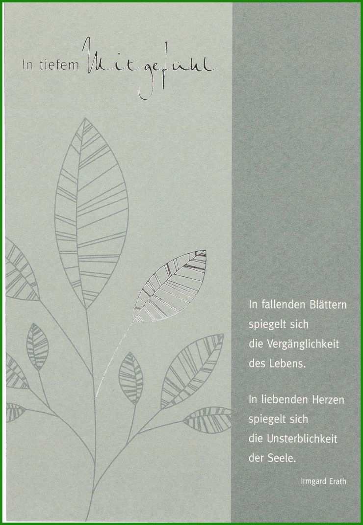 Formulierungen Für Kondolenzschreiben