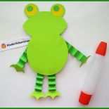 Frosch Laterne Basteln Vorlage