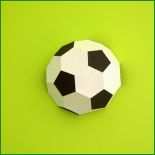 Fußball Aus Papier Basteln Vorlage