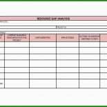 Gap Analyse Excel Vorlage