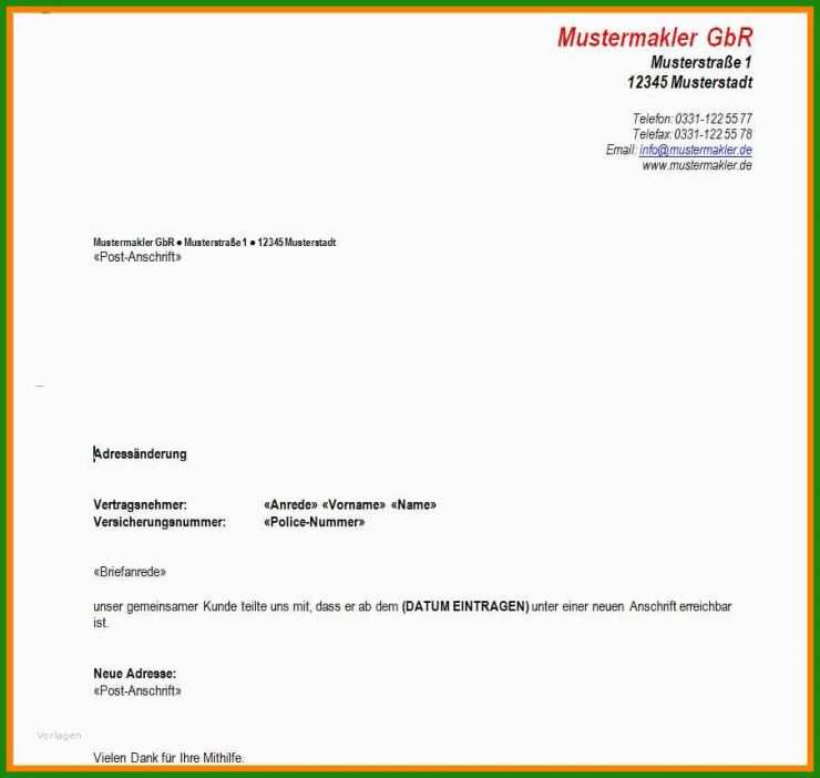 Gbr Rechnung Vorlage