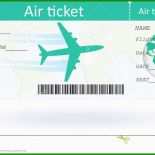 Gutschein Flugticket Vorlage Kostenlos