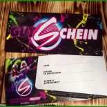 Gutschein Minigolf Vorlage