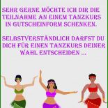 Gutschein Tanzkurs Vorlage