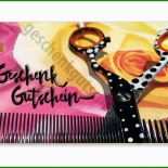 Gutschein Vorlage Friseur