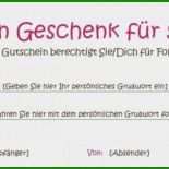 Gutschein Vorlage Office