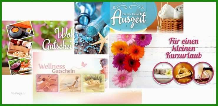 Gutschein Vorlage Wellness Wochenende