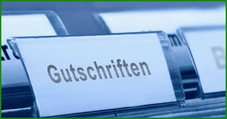 Gutschrift Zur Rechnung Muster