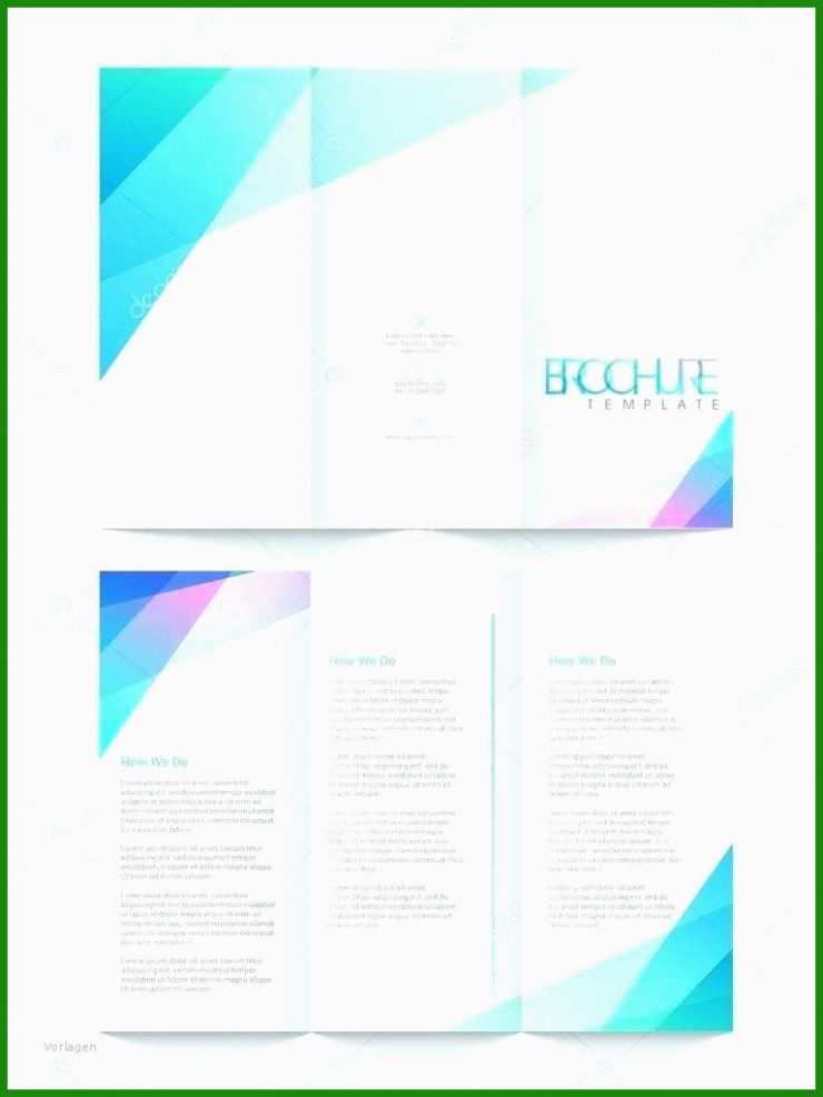 Handout Design Vorlage Word