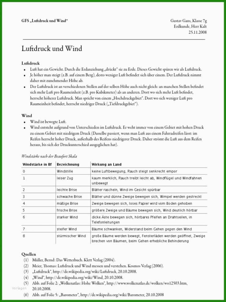 Handout Layout Vorlage