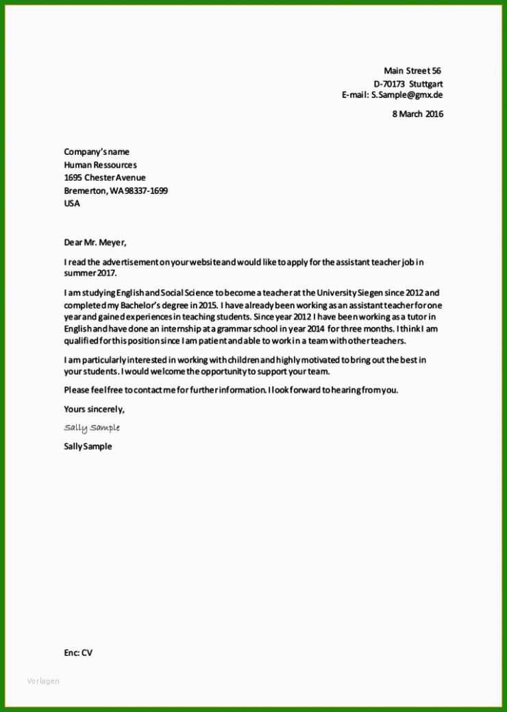 Handout Muster Auf Englisch