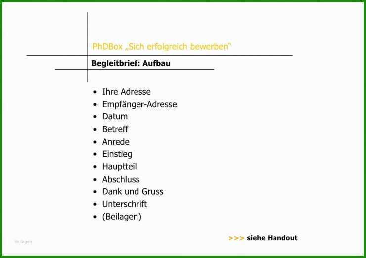 Handout Muster Englisch