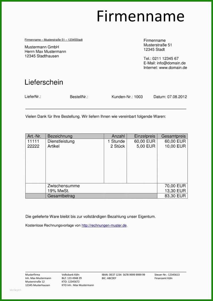 Handout Vorlage Studium