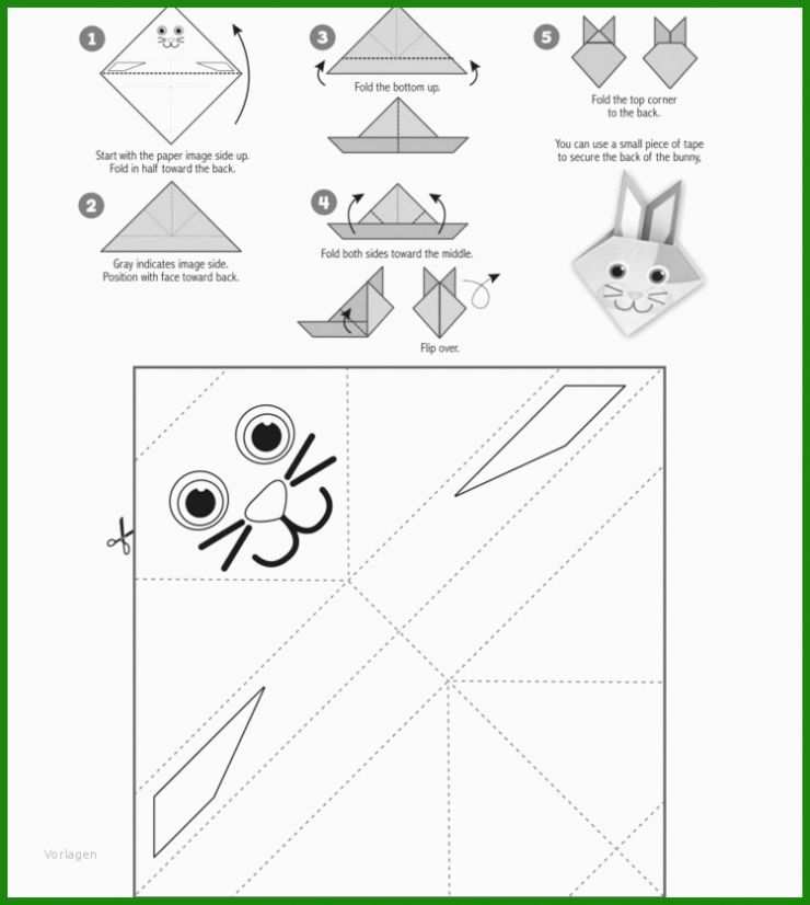 Hasen Vorlage Basteln 6 Hasen Vorlage Basteln