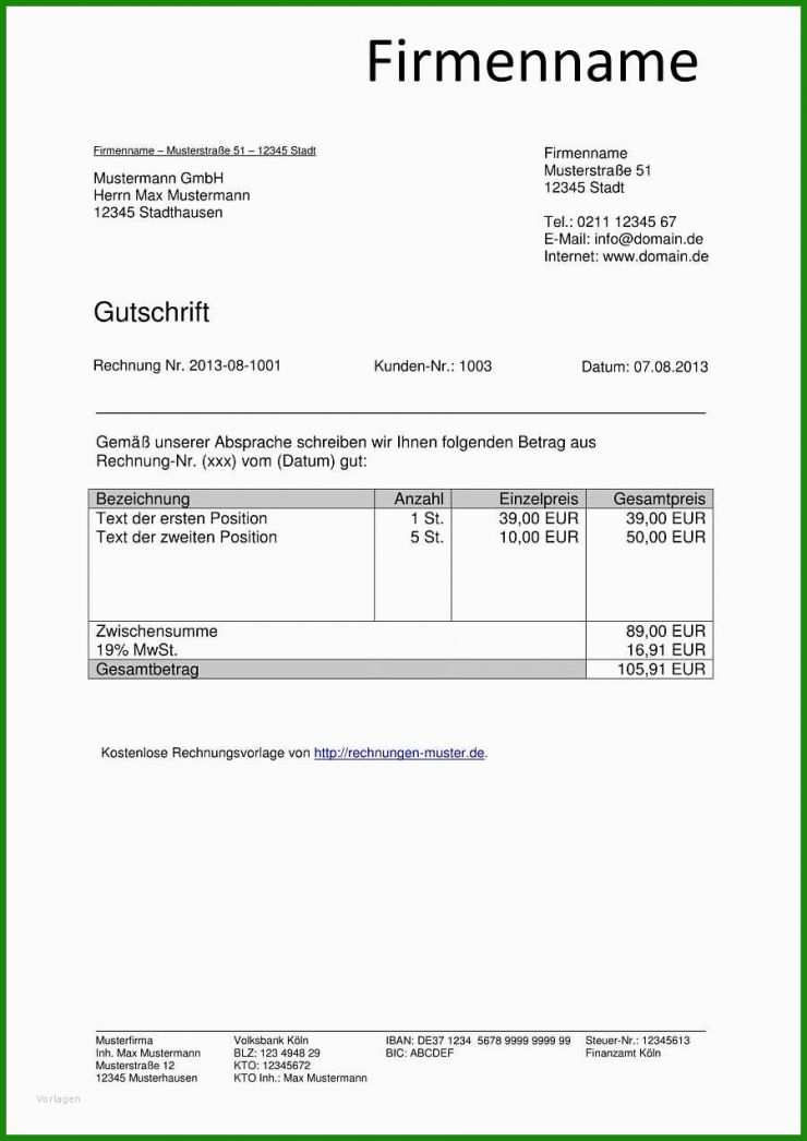 Hausmeisterservice Angebot Muster