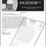 Hazoor Brief Muster 11 Hazoor Brief Muster