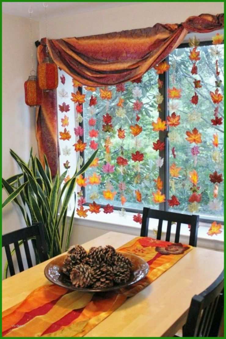 Herbst Dekoration Basteln Vorlagen