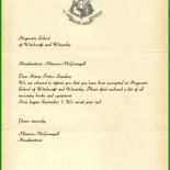 Hogwarts Brief Deutsch Vorlage