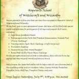 Hogwarts Brief Vorlage