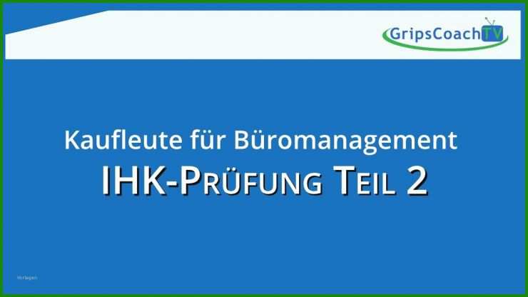 Ihk Report Muster Büromanagement
