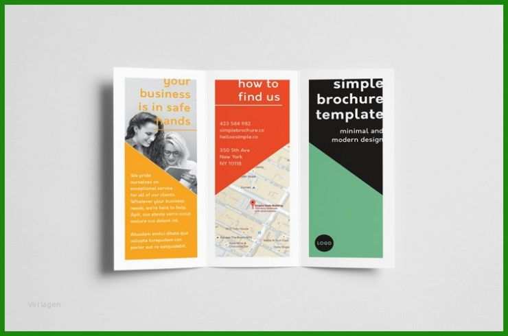 Indesign Vorlage Flyer Wickelfalz