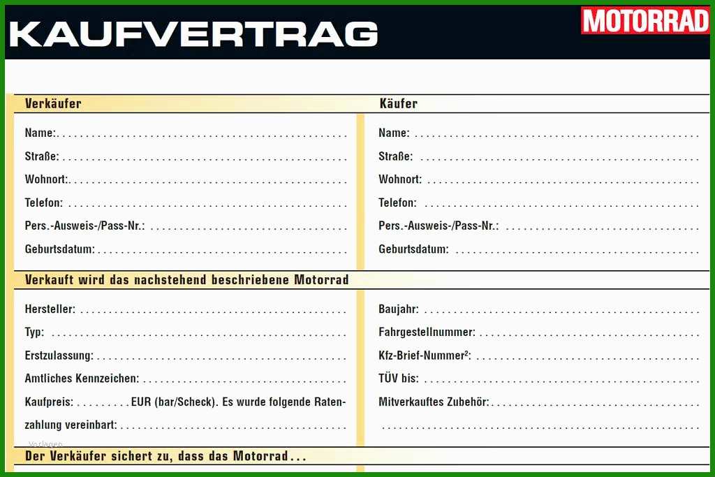 Kaufvertrag Muster Mobile - Kostenlose Vorlagen Zum Download