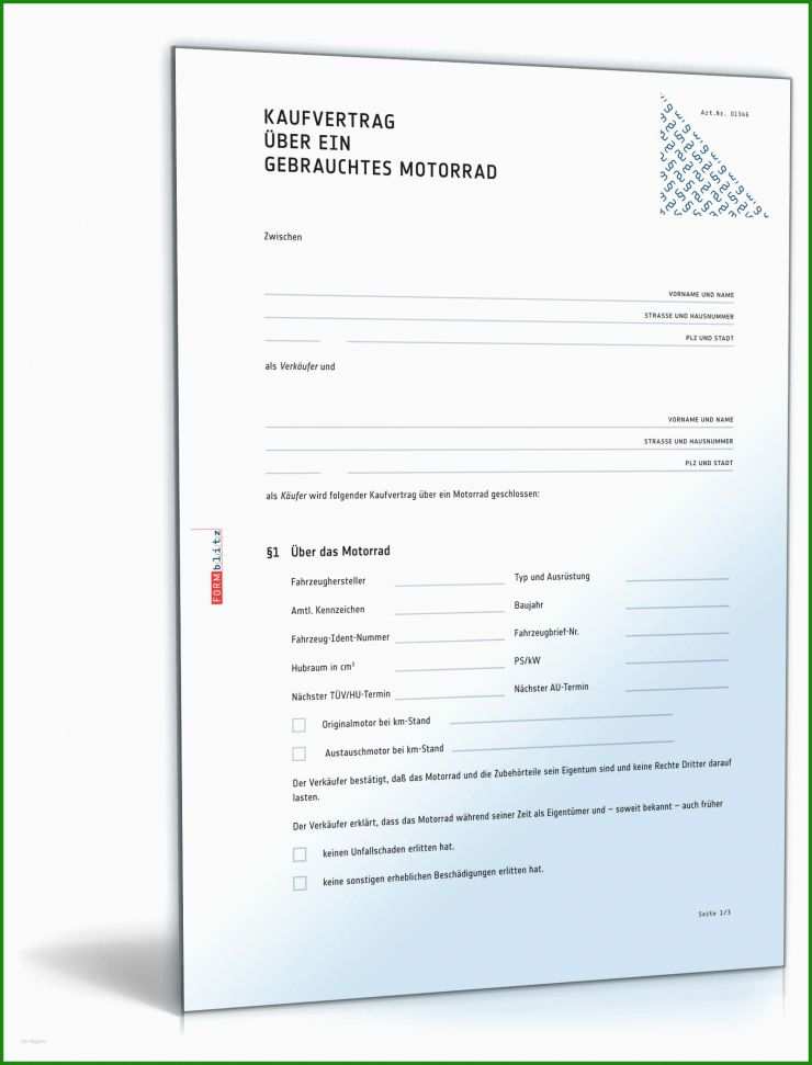 Kaufvertrag Schreiben Muster