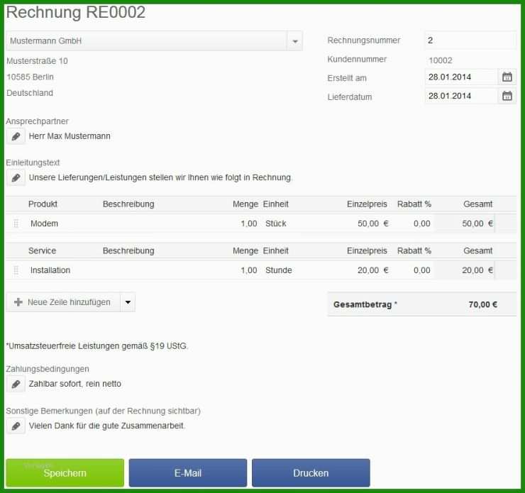 Kleinunternehmer Umsatzsteuer Rechnung Muster 1 Kleinunternehmer Umsatzsteuer Rechnung Muster