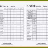 Kniffel Extreme Vorlage