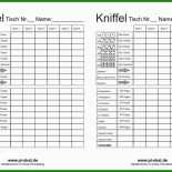 Kniffelblatt Zum Ausdrucken