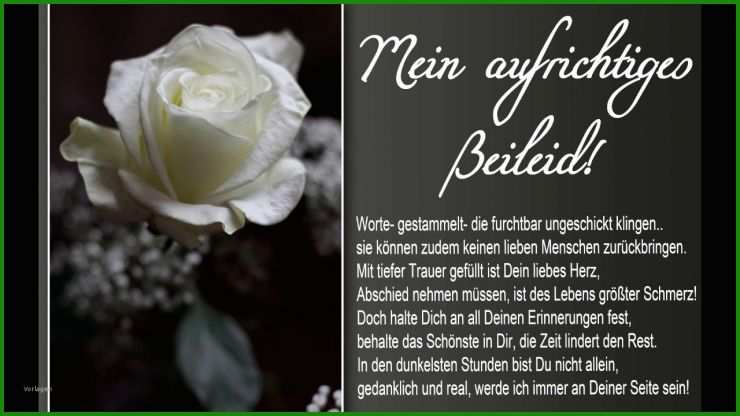 Kondolenzschreiben Englisch Freund